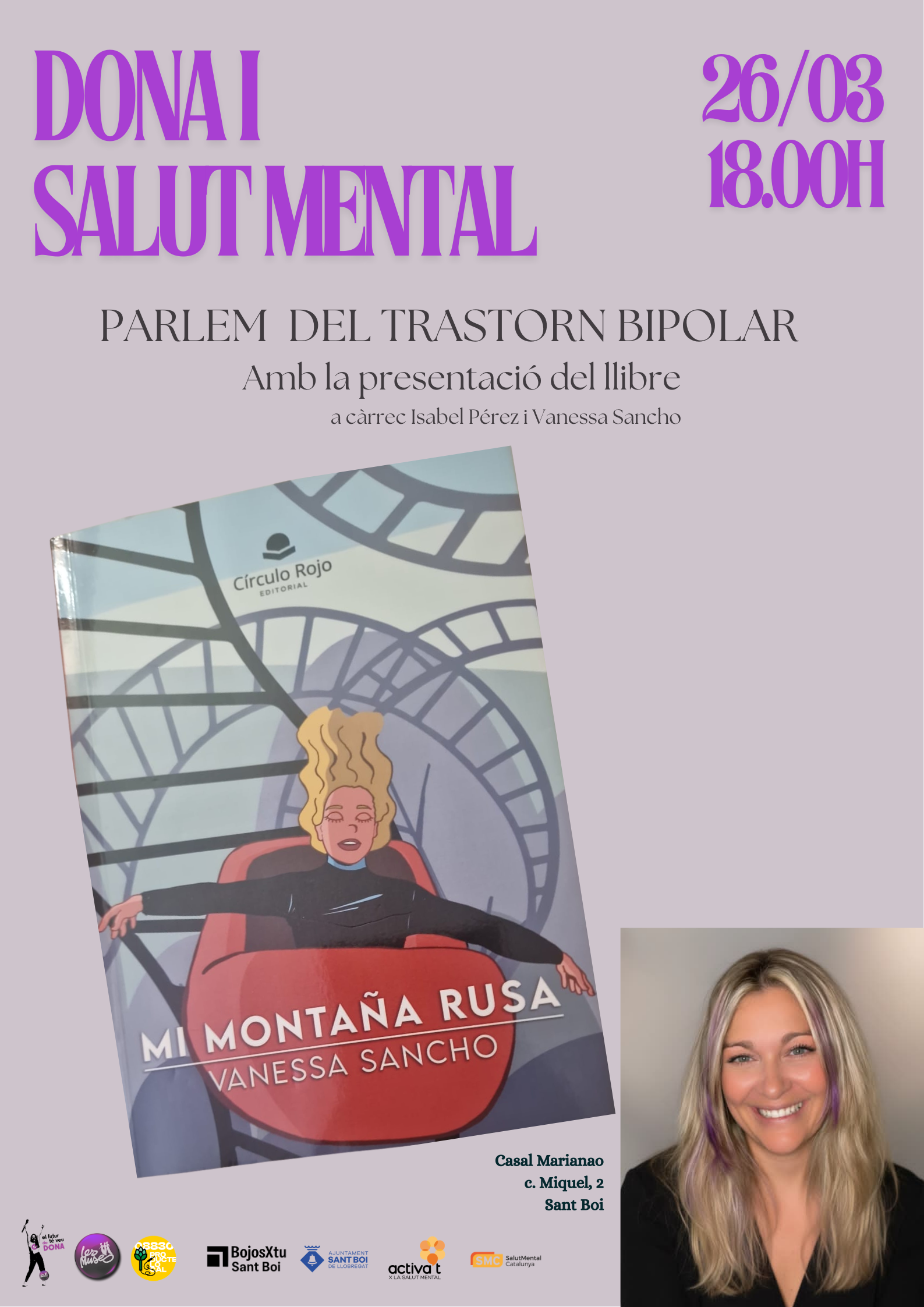 Parlem del trastorn bipolar amb el llibre «Mi montaña rusa»